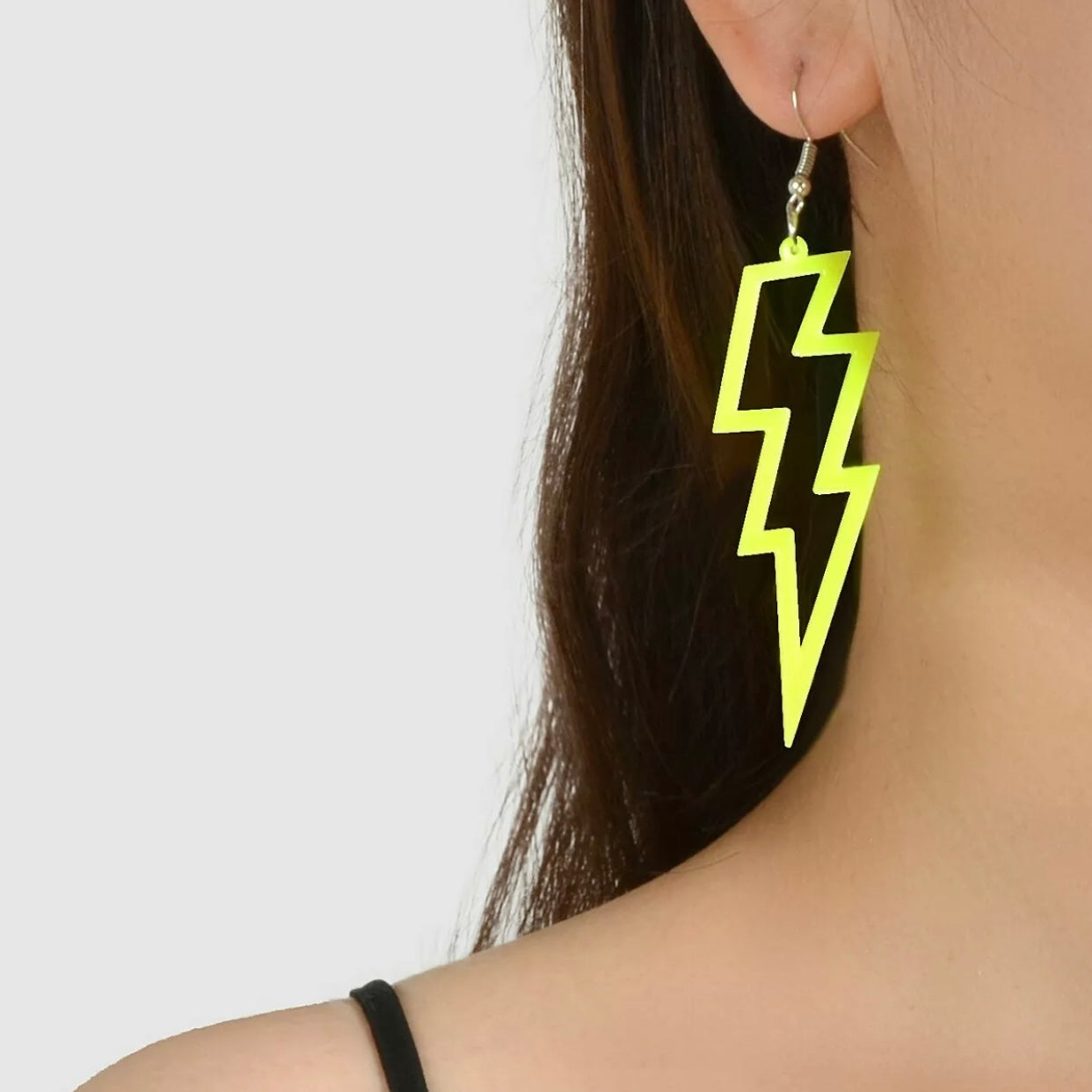 YELLOW ELECTRIC earrings puffnana 