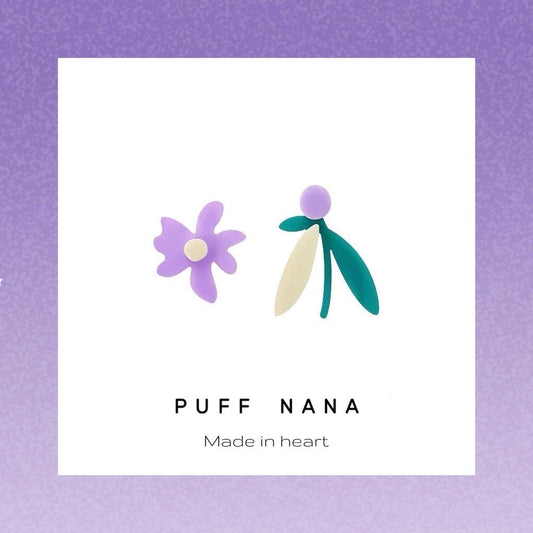 PURPLE FLOWER Fuff nana 