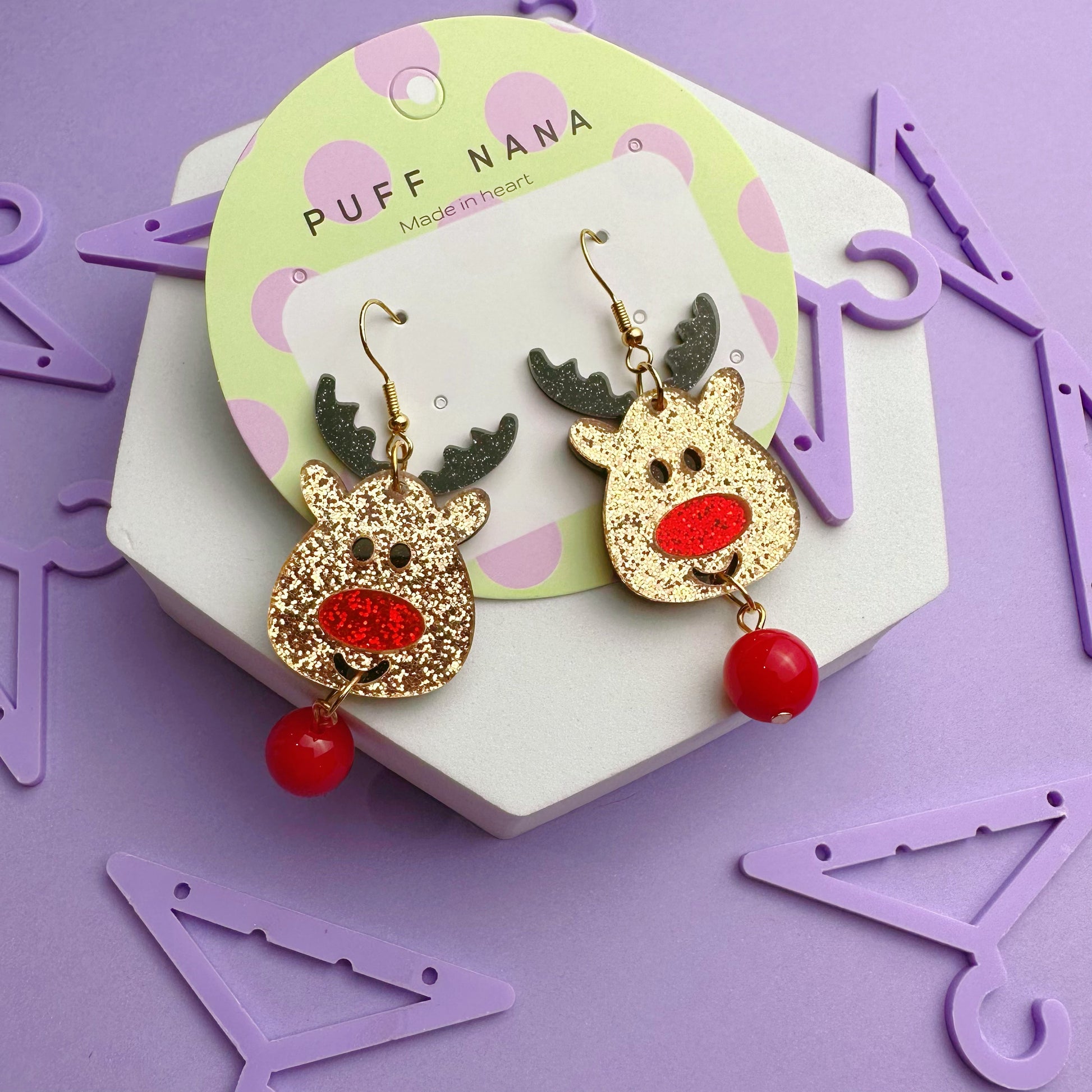 Puff Tree Earrings by Annie Claire Designs – SoSis
